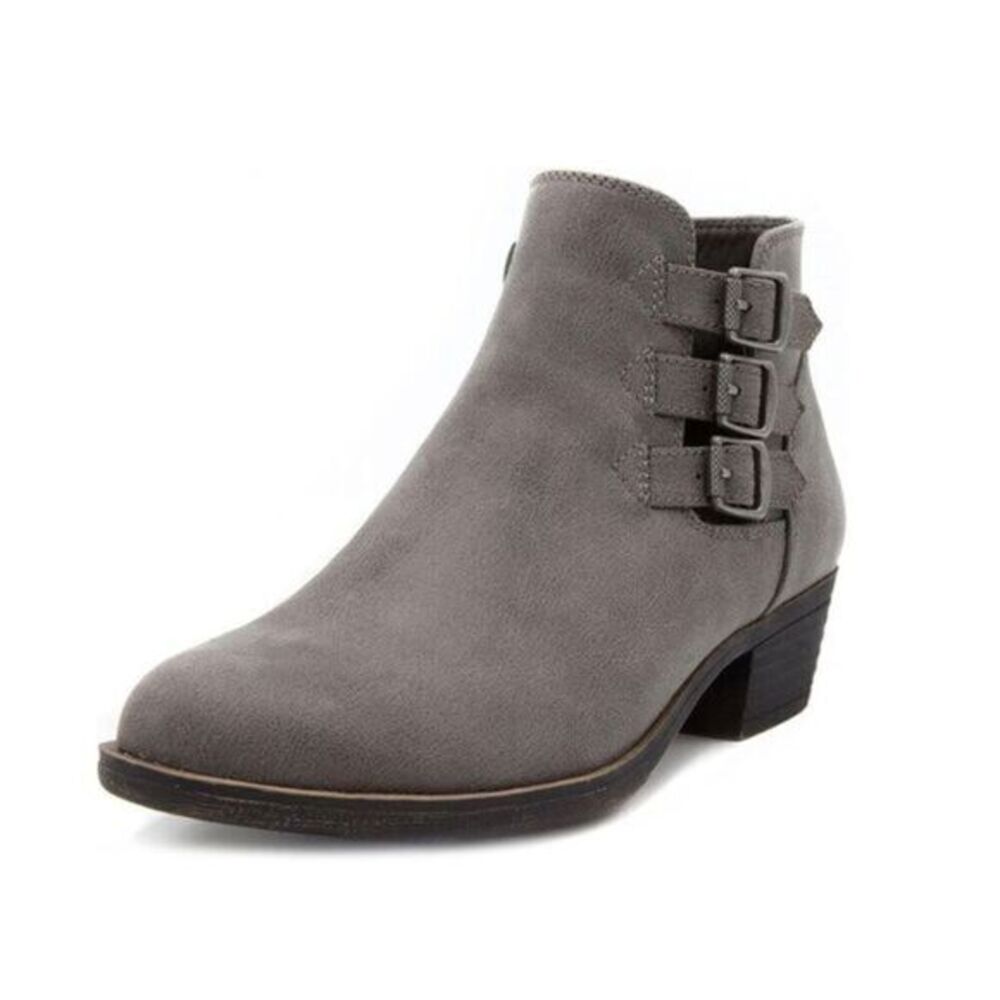 London Fog Women’s Ankle Boots sz 8.5 Block Heel NEW #G525